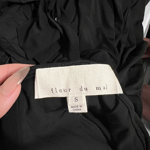 Fleur Du Mal LUXE MATTE JERSEY JUMPSUIT - Picture 6 of 6